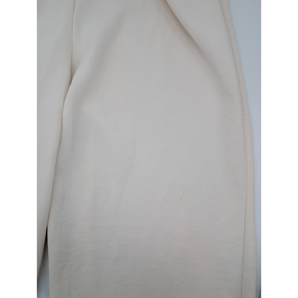 ASTR The Label Pants Women's size Small Belted Cropped Dress Pant‎ Cream - Picture 5 of 11